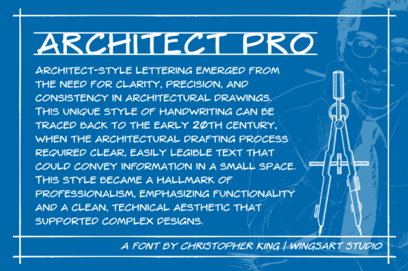 Architect Pro Font - Preview 1