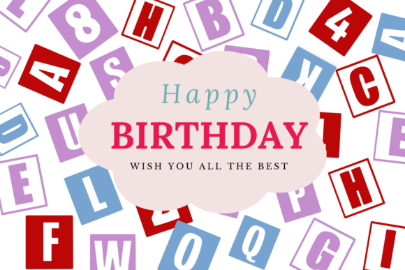 Baby Card Font PNG with transparent background - Preview 5
