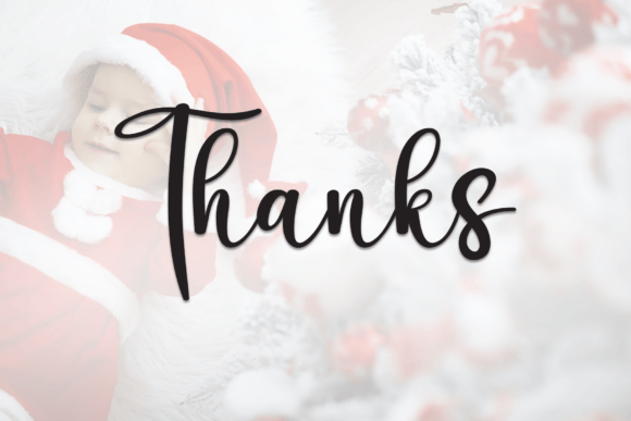 Baby Christmas Font - Preview 6
