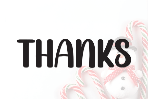 Candy Snowman Font - Preview 6