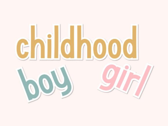 Charming Rainbow Font - Preview 2