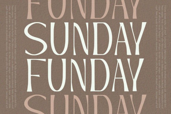 Chelmsford Font PNG with transparent background - Preview 1
