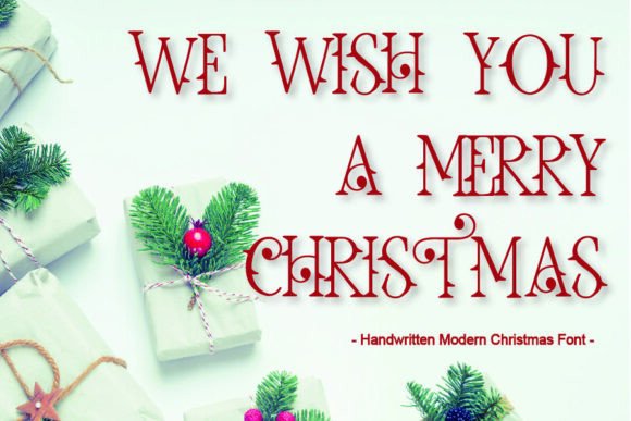 Christmas Beautiful Font - Preview 2
