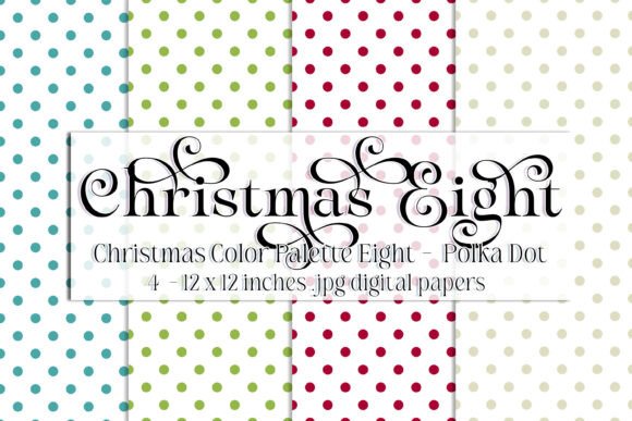 Christmas CP8 Polka Dots Backgrounds