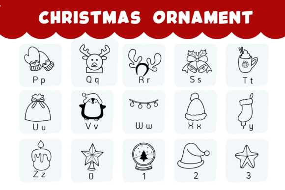Christmas Ornament Font - Preview 2