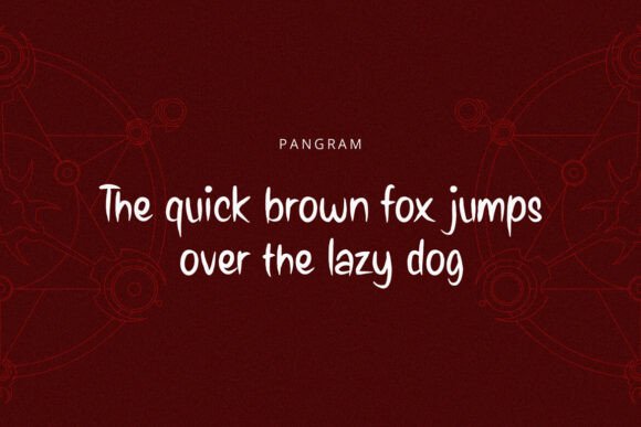 Deadly Witch Font - Preview 3