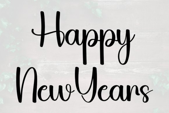 Desember Background Font - Preview 6