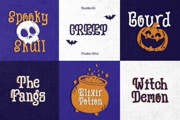 Franken Witch Font - Preview 1
