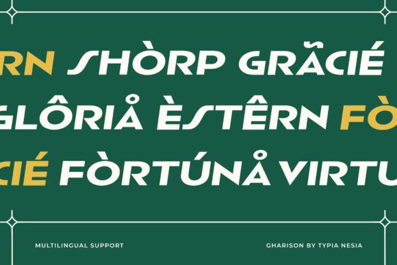 Gharison Font - Preview 3