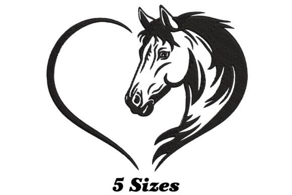 Heart and Horse Face