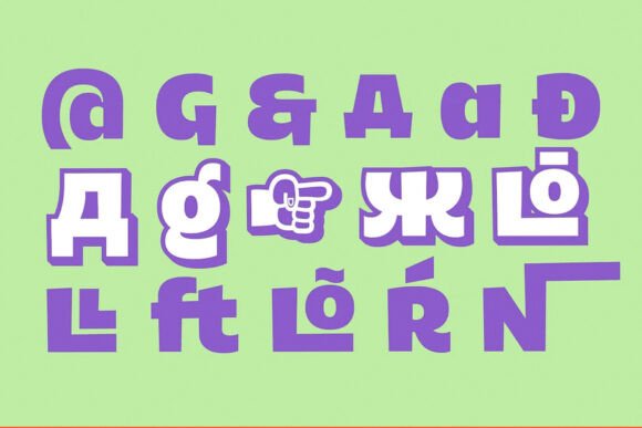 Kiara Black Font PNG with transparent background - Preview 4