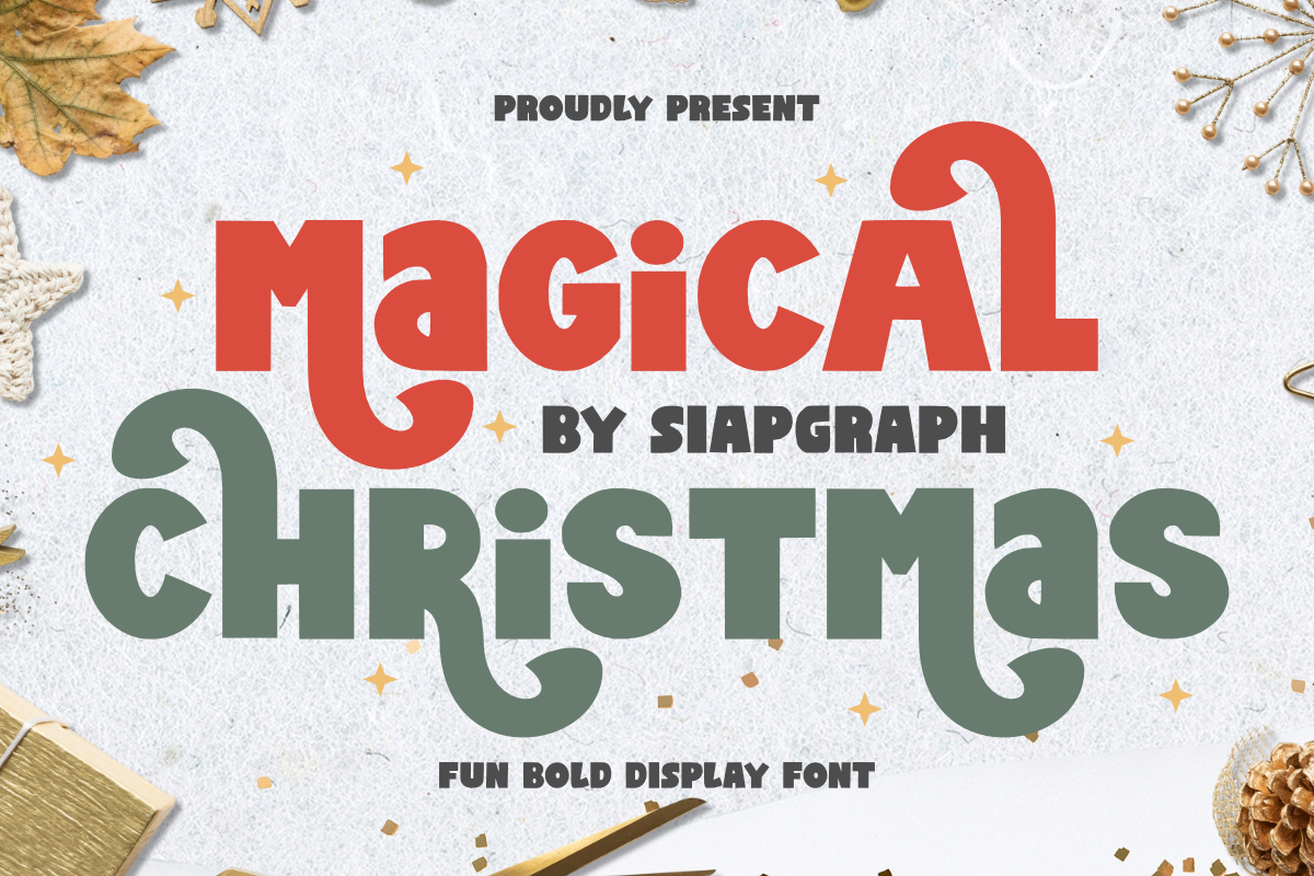Magical Christmas Font - photo 1