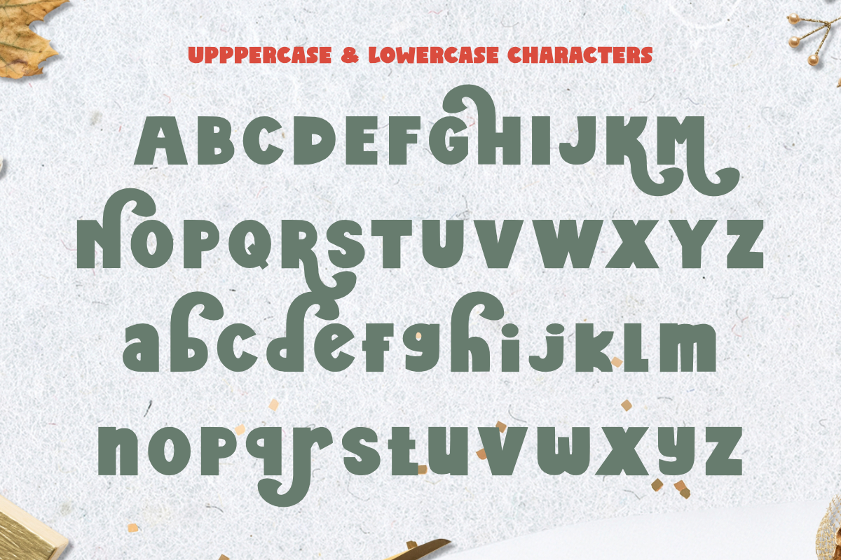 Magical Christmas Font - photo 6