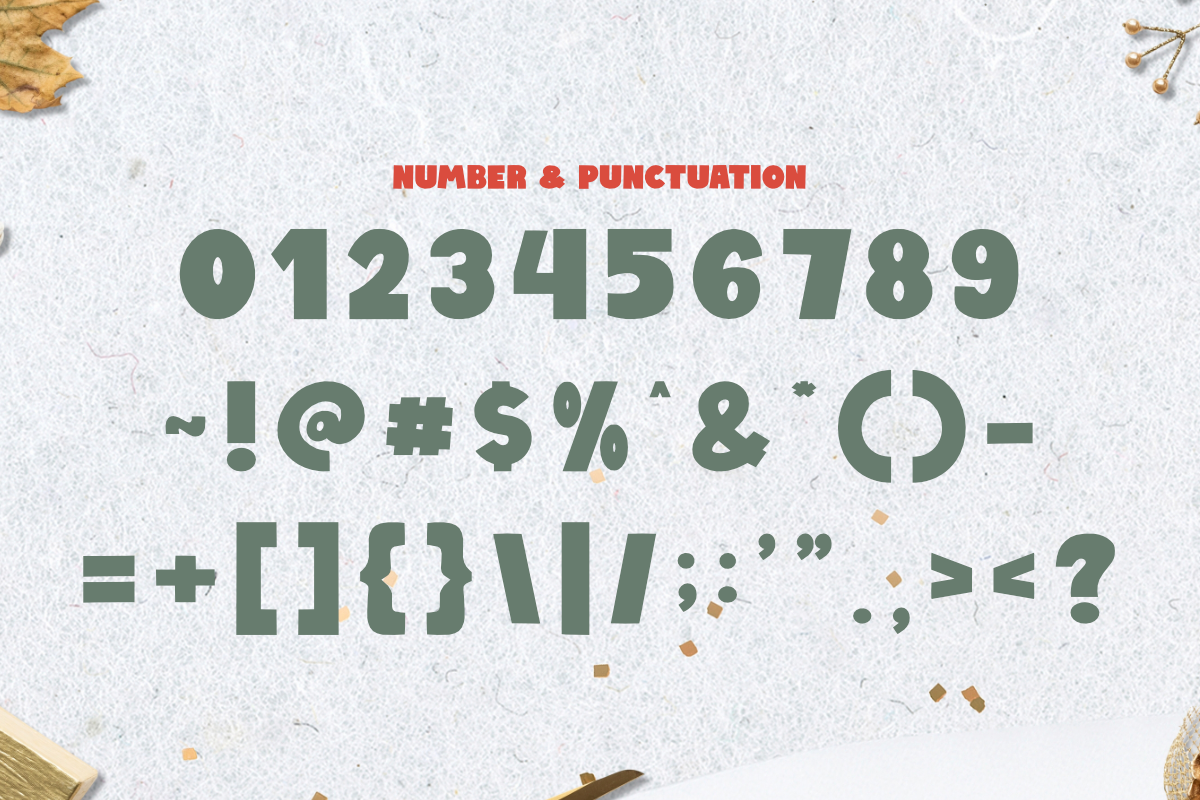 Magical Christmas Font - photo 7