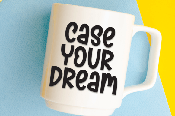 Quick Unicorn Font PNG with transparent background - Preview 3