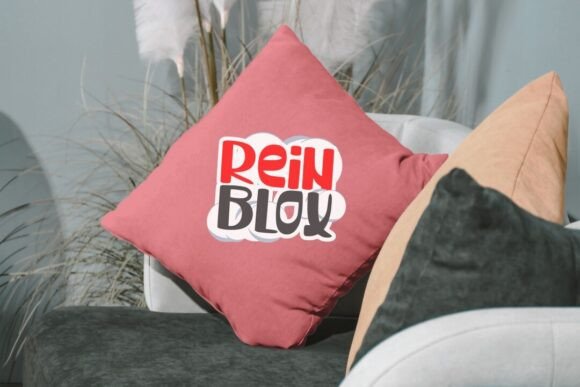 Reinblox Font PNG with transparent background - Preview 4