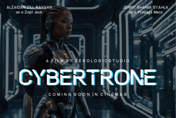 Aerotechno Font - Preview 1