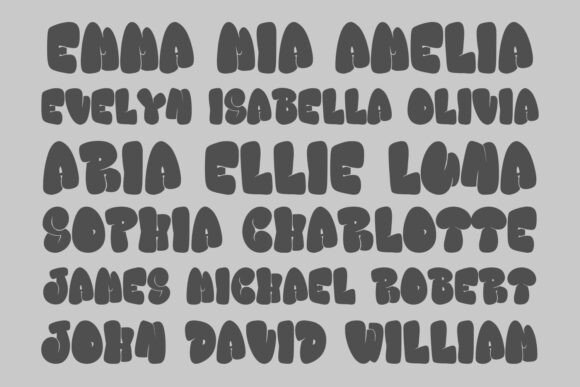 Bloochas Font - Preview 3