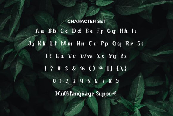 Greenish Font - Preview 4