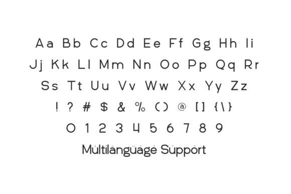 North Seano Font PNG with transparent background - Preview 2