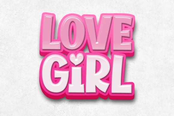 Pink Sweet Font PNG with transparent background - Preview 1