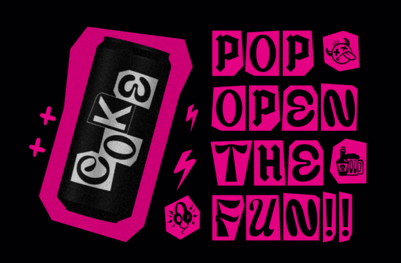 Punk of Sad Font PNG with transparent background - Preview 4