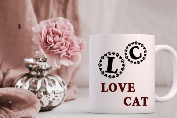 Footprints Heart Font - Preview 4
