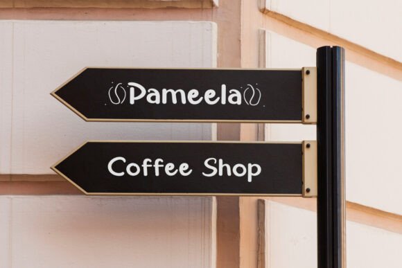 Aesthetic Coffee Font - Preview 1