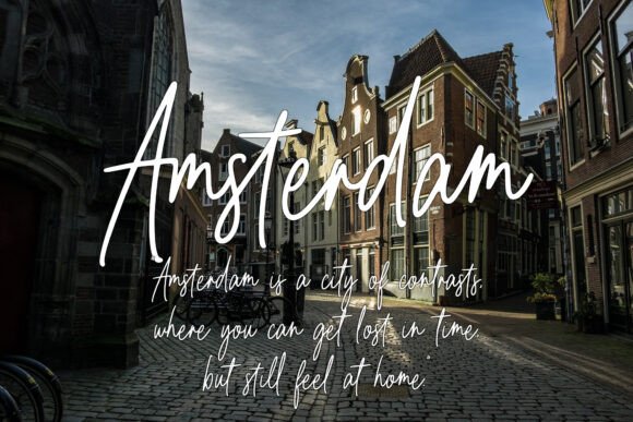 Auckland Handwritten Font - Preview 3