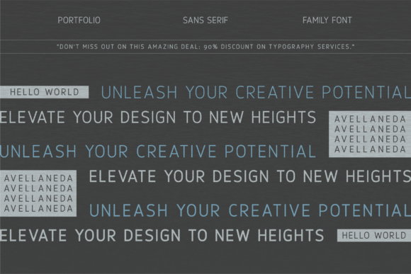 Avellaneda Font - Preview 1