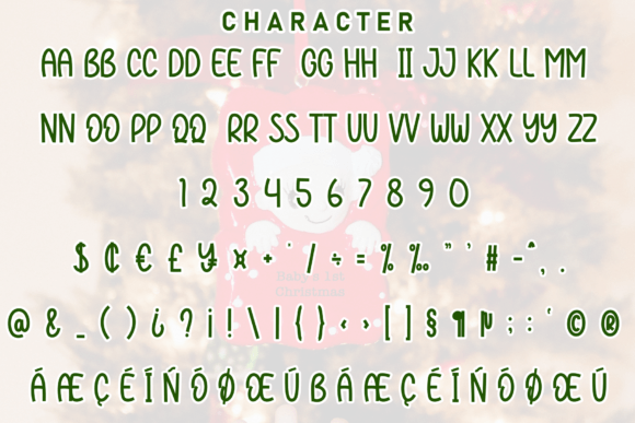 Baby Christmas Font - Preview 4