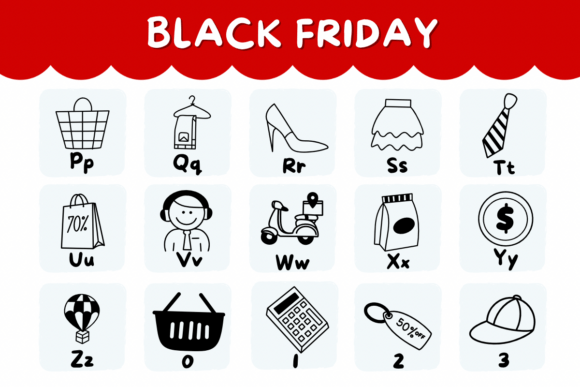 Black Friday Font - Preview 2