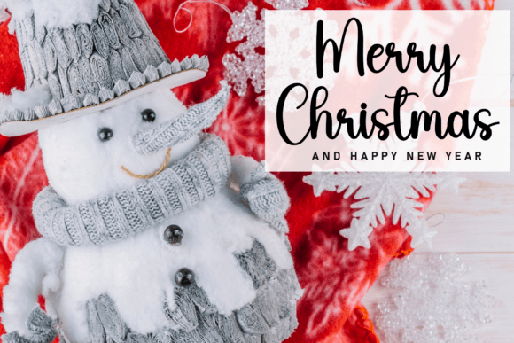 Blanket Snowman Font - Preview 2