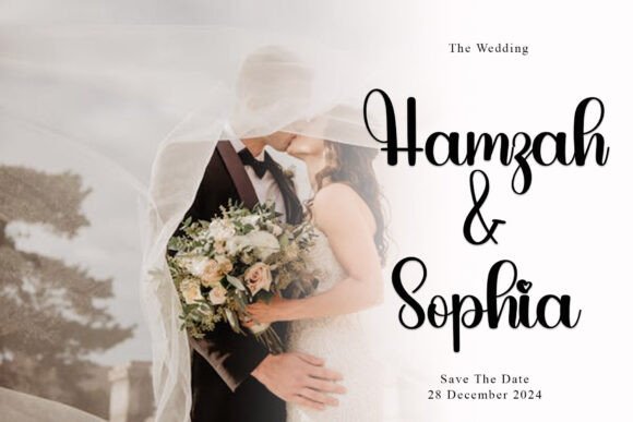Calligraphy Font - Preview 1