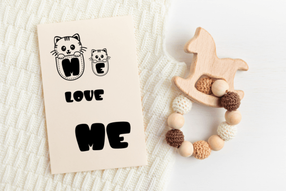 Cat Cute Font - Preview 2