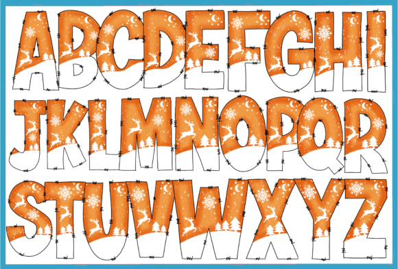 Christmas Snowly Font - Preview 4