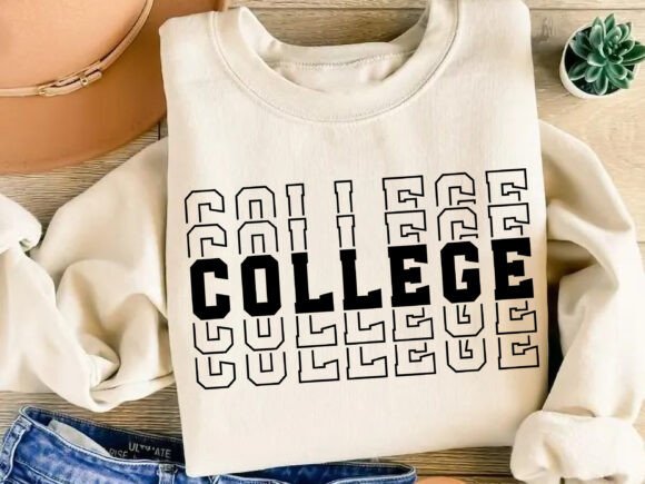 College Set Font - Preview 2