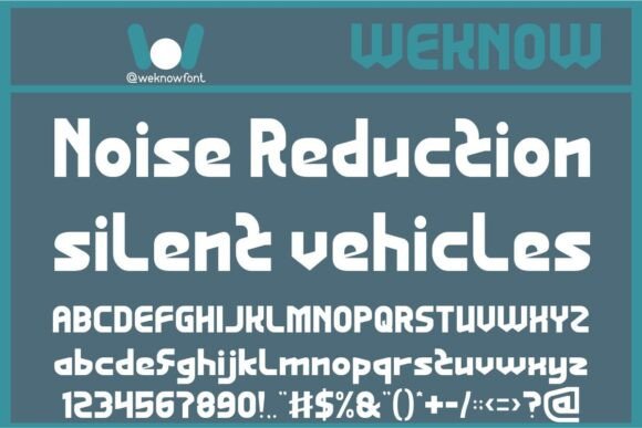 Effort Amplified Font - Preview 2