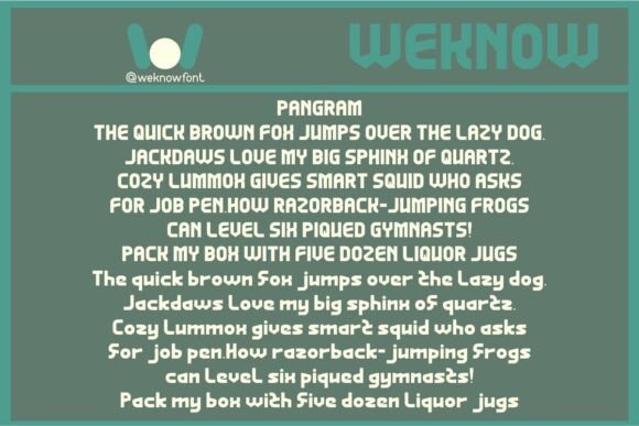 Effort Amplified Font - Preview 6