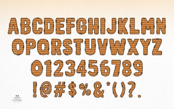 Gingerbread Army Font - Preview 1