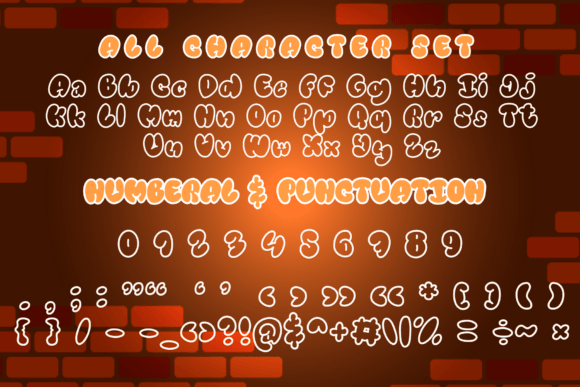 Graffiti Bubbly Font - Preview 5