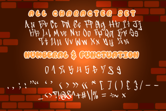 Graffiti Bubbly Font - Preview 6