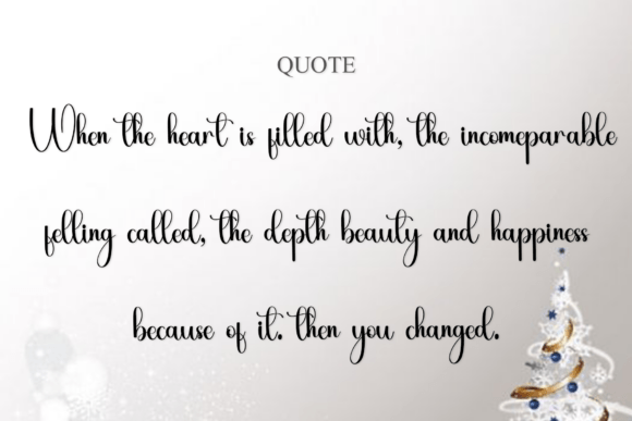 Heaven Beautiful Font - Preview 6