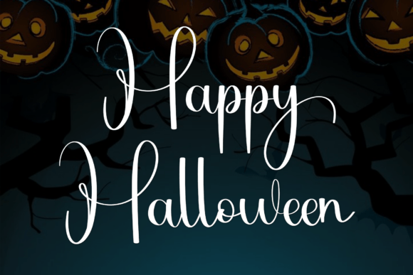 Hello Spooky Font - Preview 2
