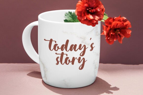 Hi My Story Font PNG with transparent background - Preview 1