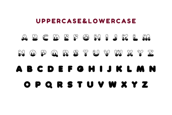 Holy Xmas Font PNG with transparent background - Preview 5