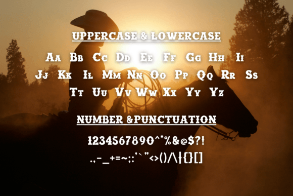 Jawara Font PNG with transparent background - Preview 1