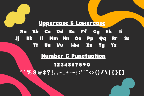 Jenaka Font PNG with transparent background - Preview 1