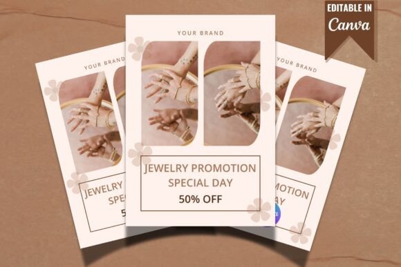 Jewelry Sale Flyer Template