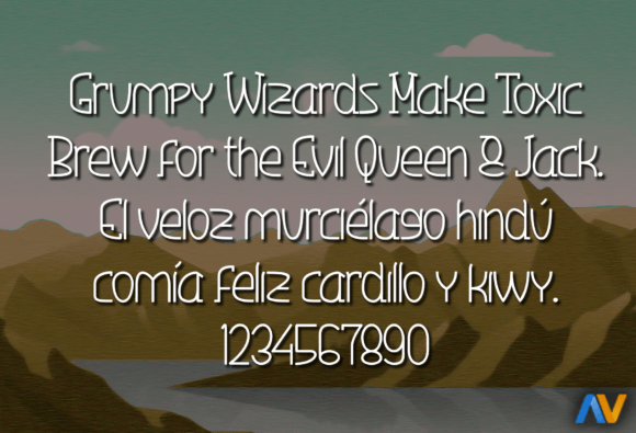 Libere Font PNG with transparent background - Preview 2